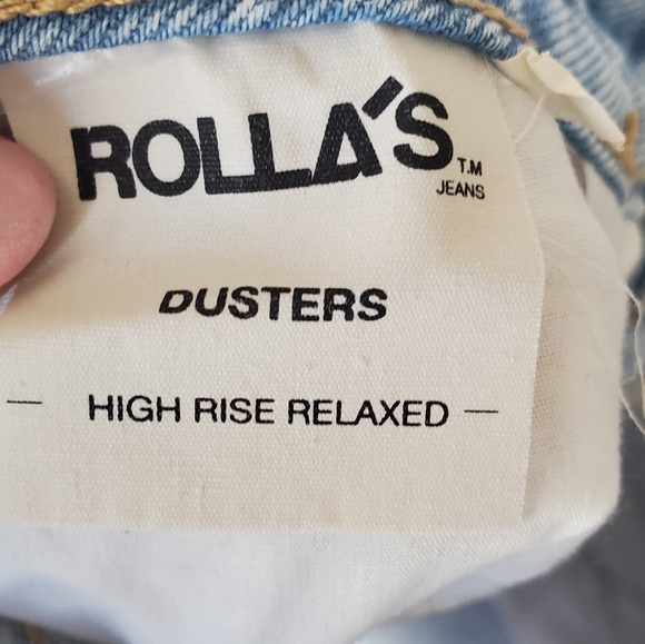 Urban Outfitter x Rolla's Dusters High Rise Relaxed Jean Shorts - Picture 5 of 8